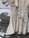 Mutedance 25 Spring/Summer Flower-dyed Short-sleeved Tunic Top MD-MD25SS10-hoary MD25SS09